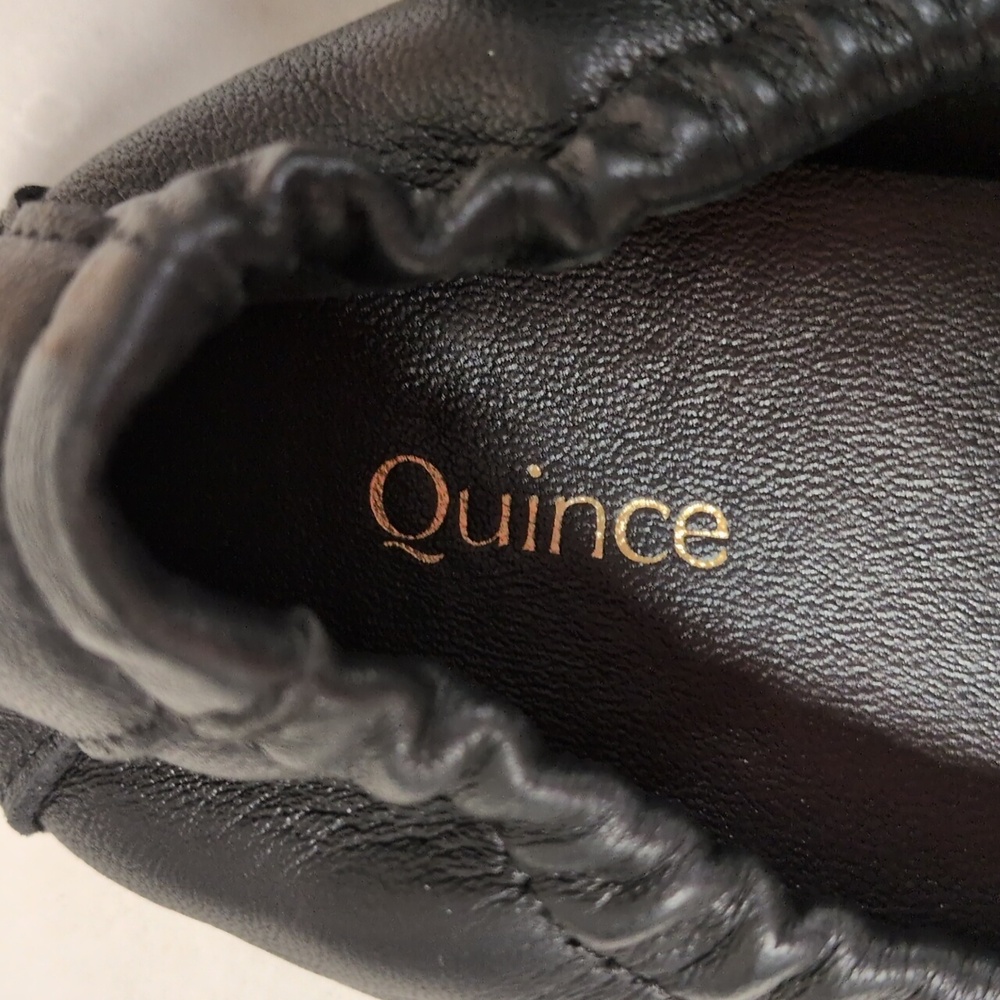 Quince Italian Leather Soft Loafers NWOT - Picture 7 of 7